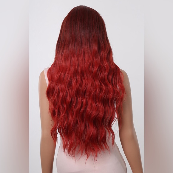 13*1" Full-Machine Wigs Synthetic Long Wave 27" - Picture 2 of 7